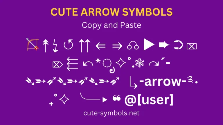 Cute Animal Symbols Copy and Paste